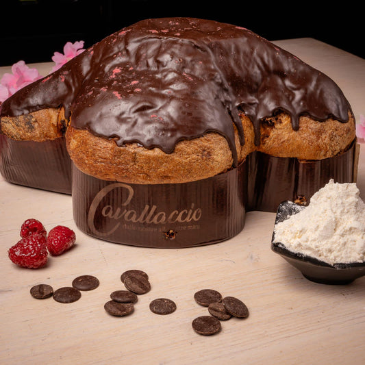 Colomba Fondente & Lamponi